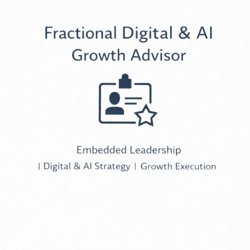 Embedded senior leadership to guide strategy, prioritize initiatives, and improve ROI