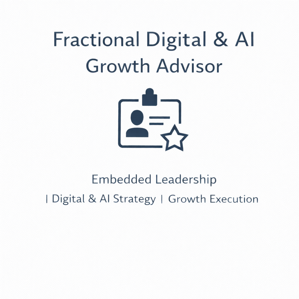 Embedded senior leadership to guide strategy, prioritize initiatives, and improve ROI
